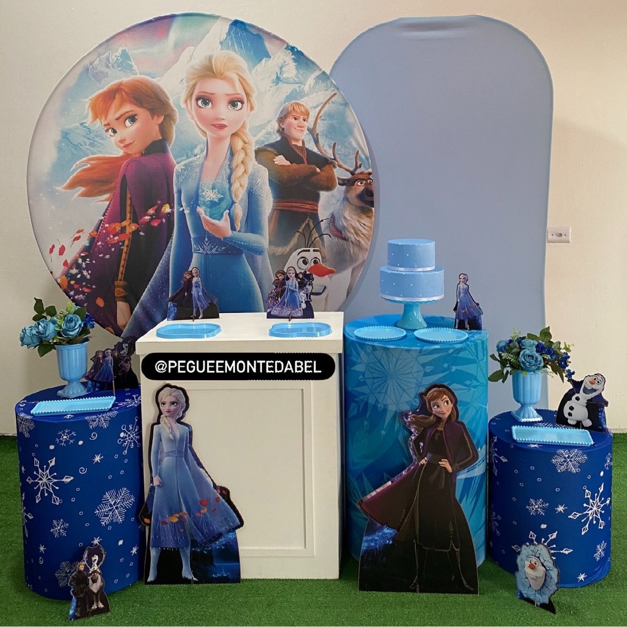 Tema Frozen Kit 4  - PEGUEEMONTEDABEL