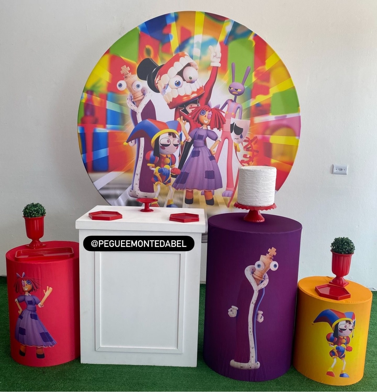 Tema Digital Circus Kit 3  - PEGUEEMONTEDABEL