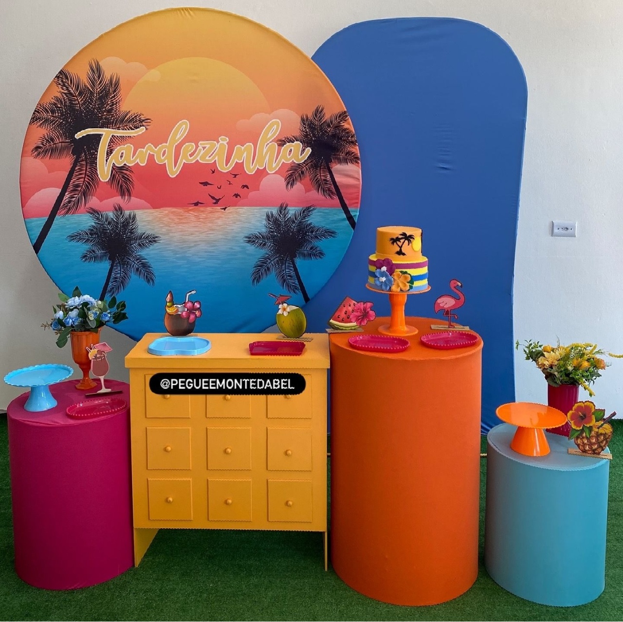 Tema Tardezinha Kit 4  - PEGUEEMONTEDABEL