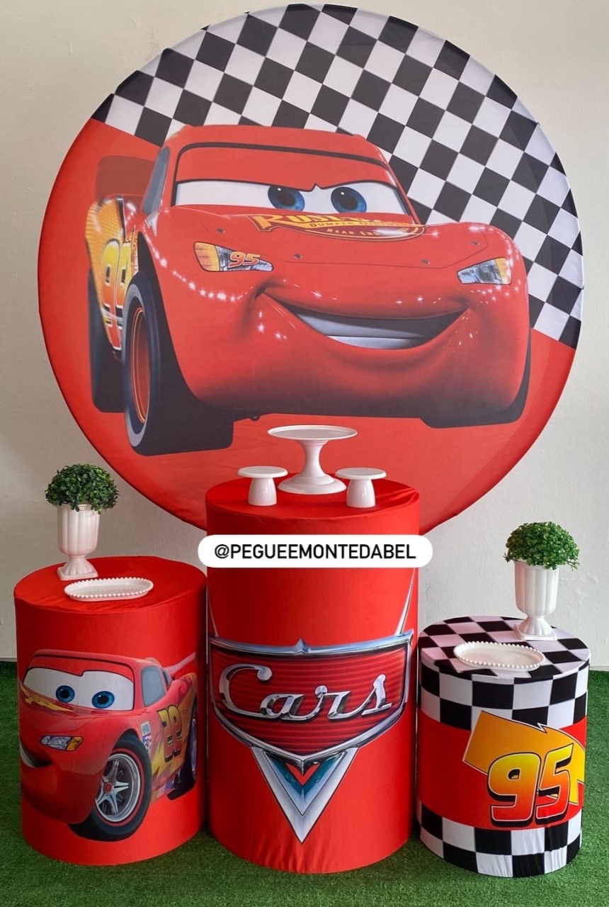 Tema Mcmaqeen- Cars Kit 1  - PEGUEEMONTEDABEL