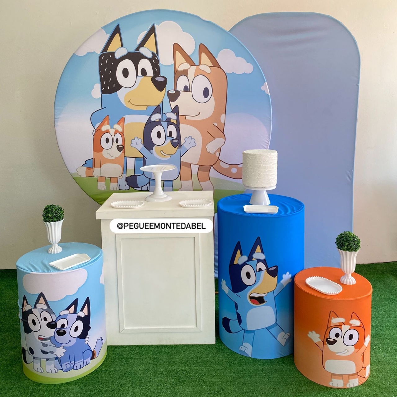 Tema Bluye Kit 4 - PEGUEEMONTEDABEL