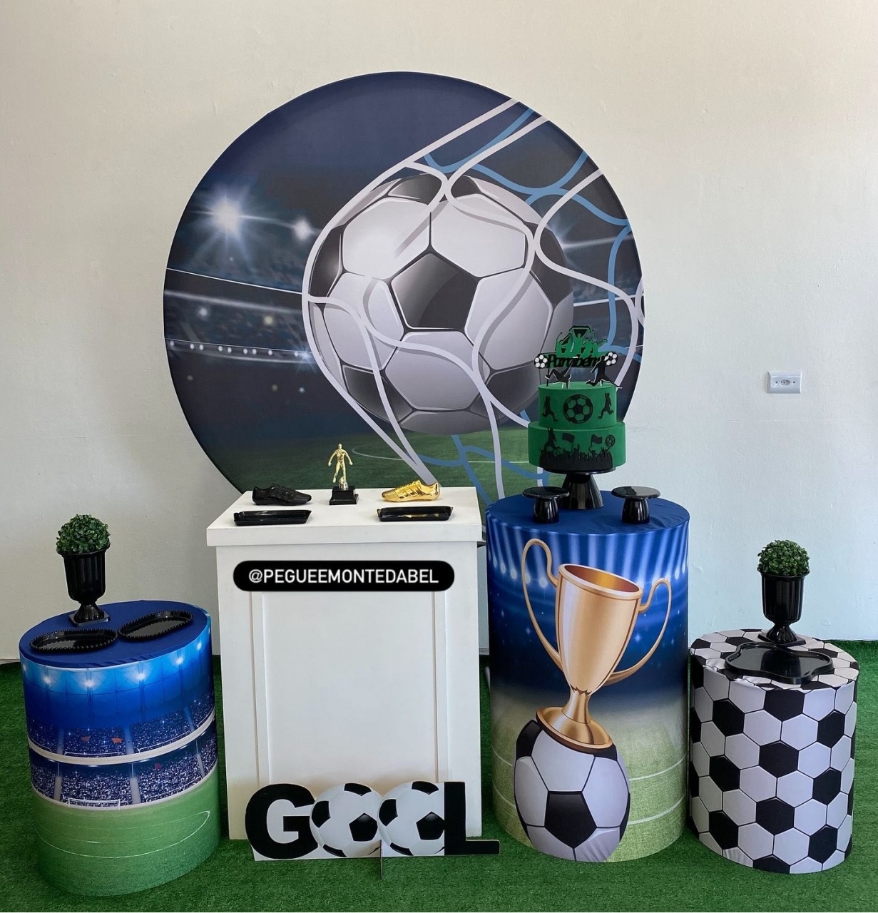 Tema Futebol Kit 3 - PEGUEEMONTEDABEL