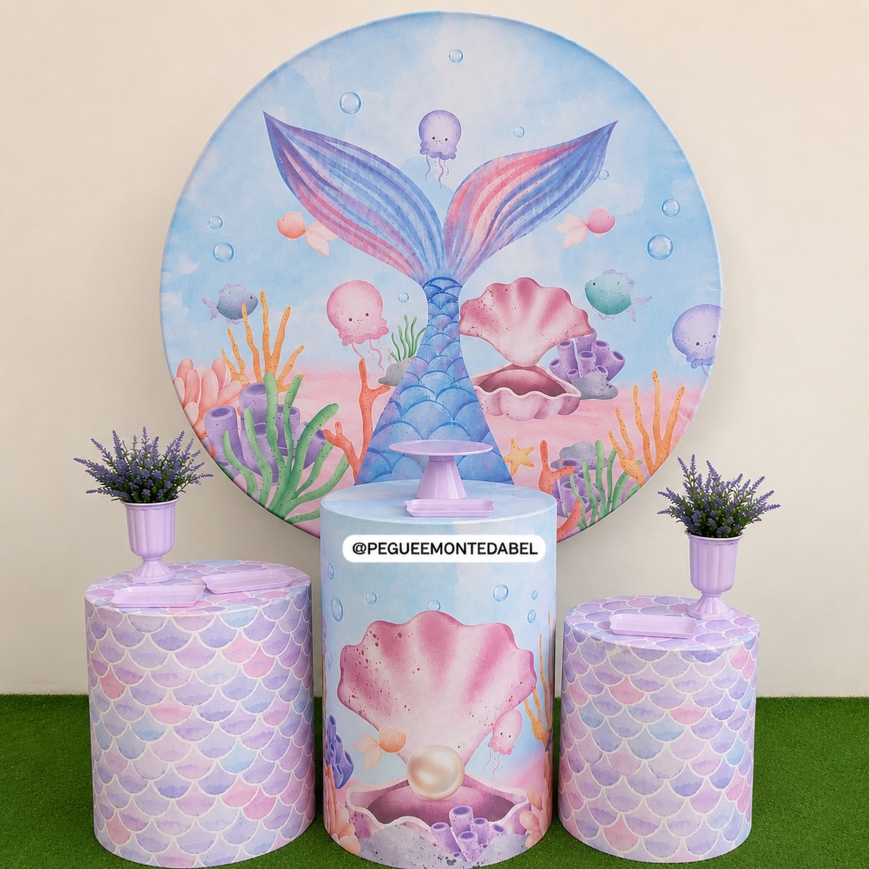 Tema Sereia Kit 1  - PEGUEEMONTEDABEL
