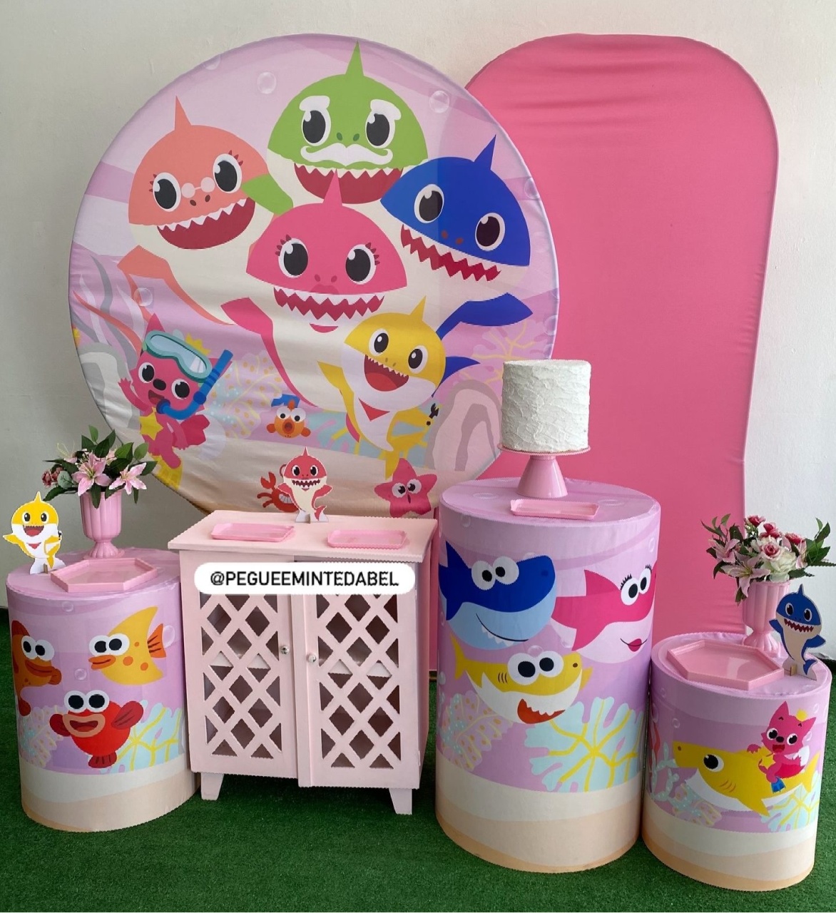 Tema Baby Shark Kit 4  - PEGUEEMONTEDABEL