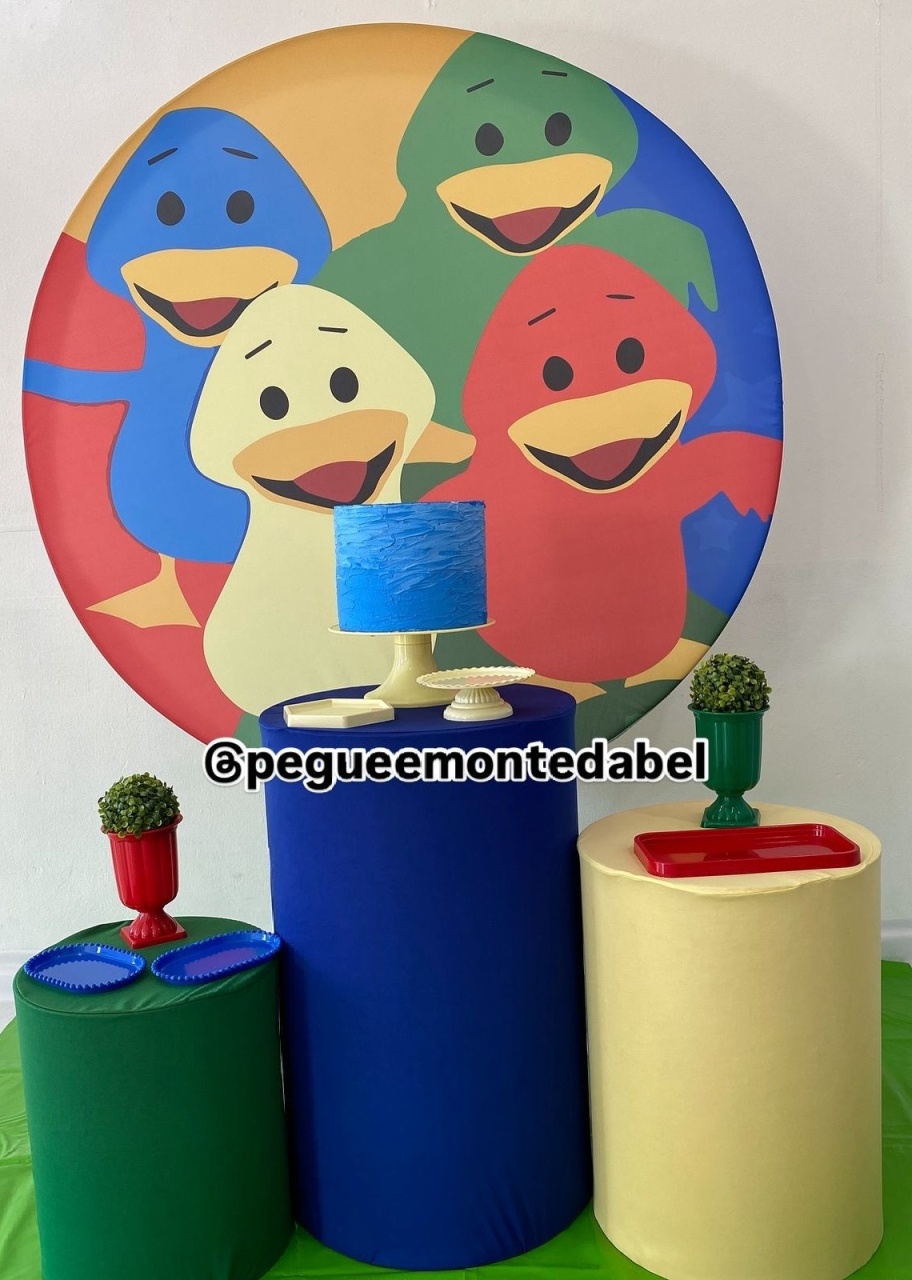 Tema Patinho Kit 2  - PEGUEEMONTEDABEL