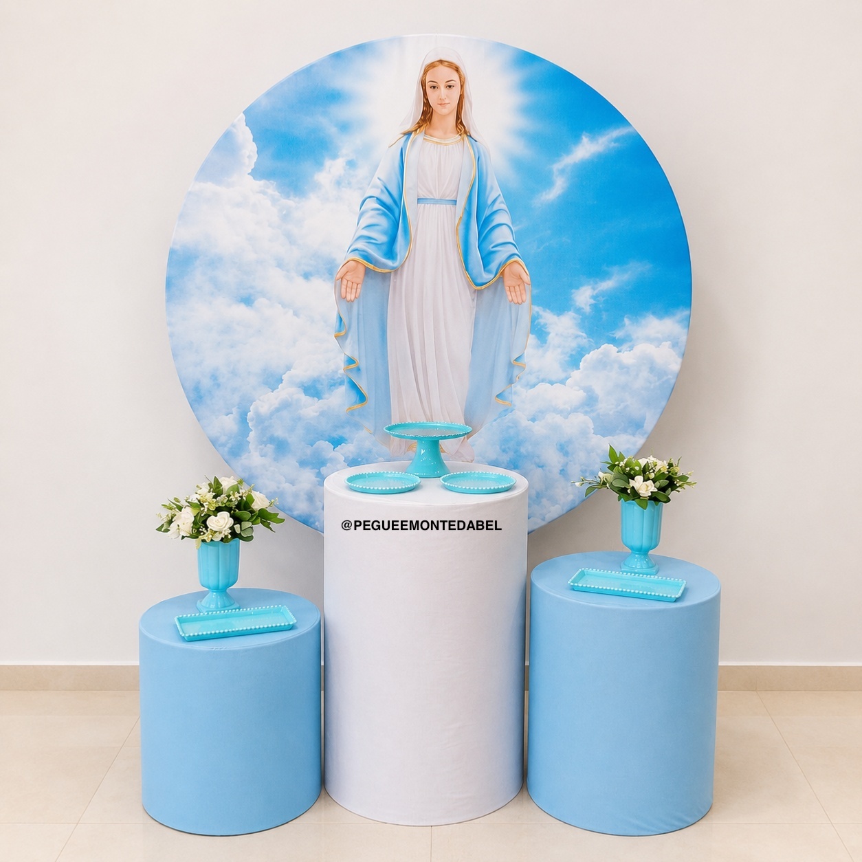 Tema Nossa Senhora das Graças - PEGUEEMONTEDABEL