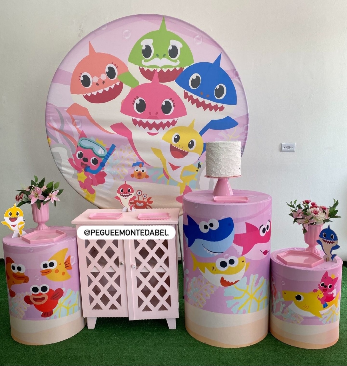 Tema Baby Shark Kit 3  - PEGUEEMONTEDABEL