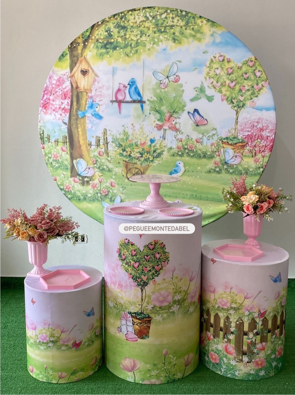 Jardim Encantado Kit 01  - PEGUEEMONTEDABEL