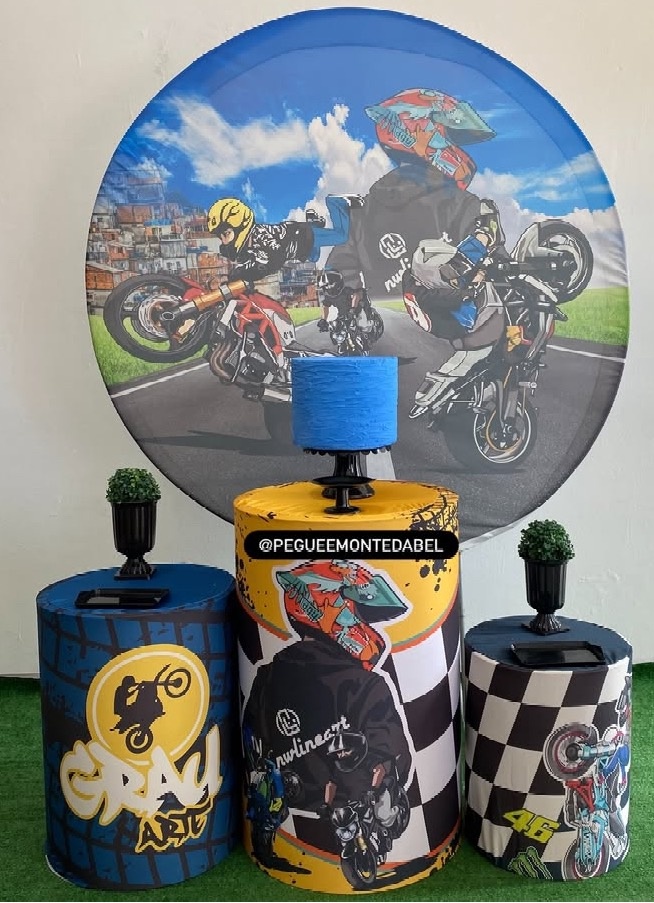 Tema Moto Grau  Kit 2 - PEGUEEMONTEDABEL