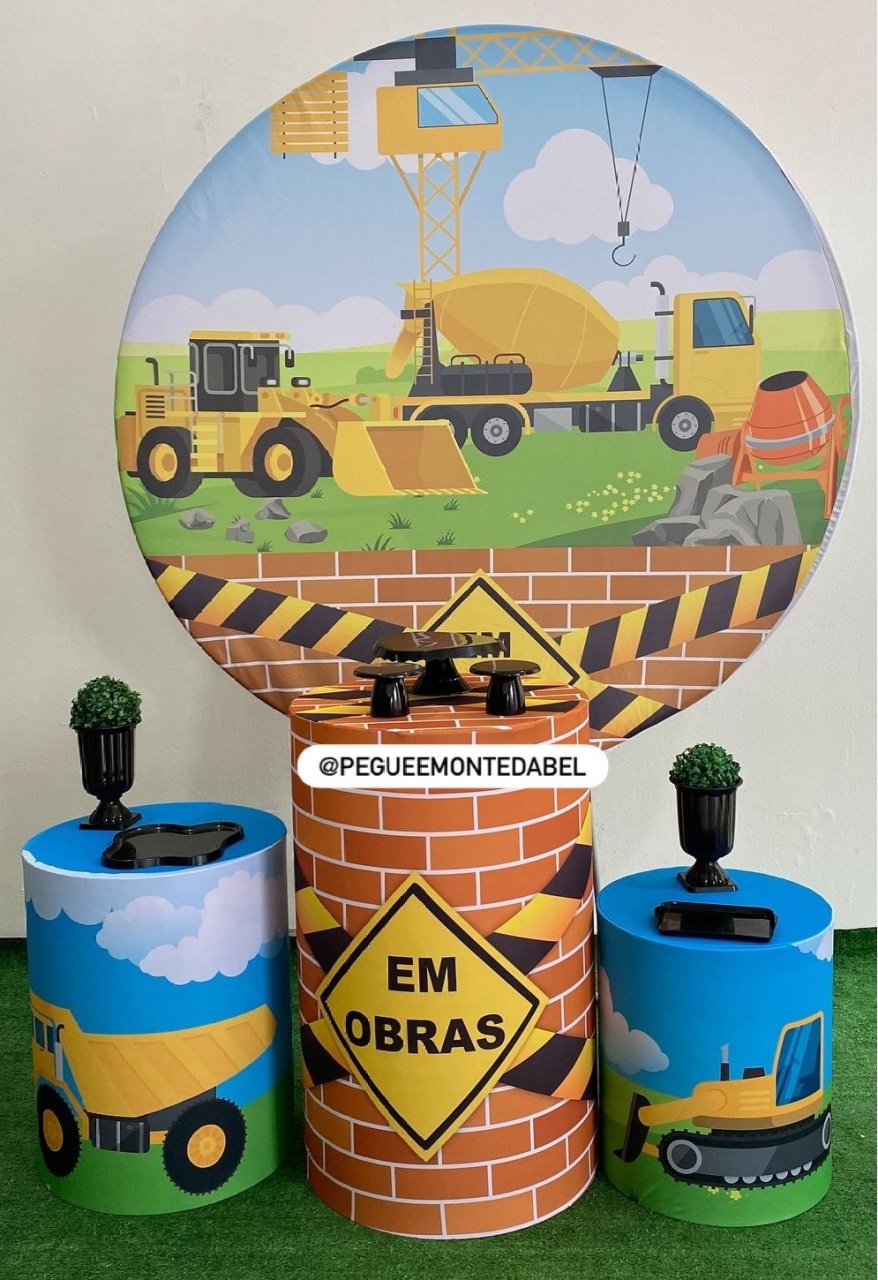 Tema Construçao Kit 1 - PEGUEEMONTEDABEL