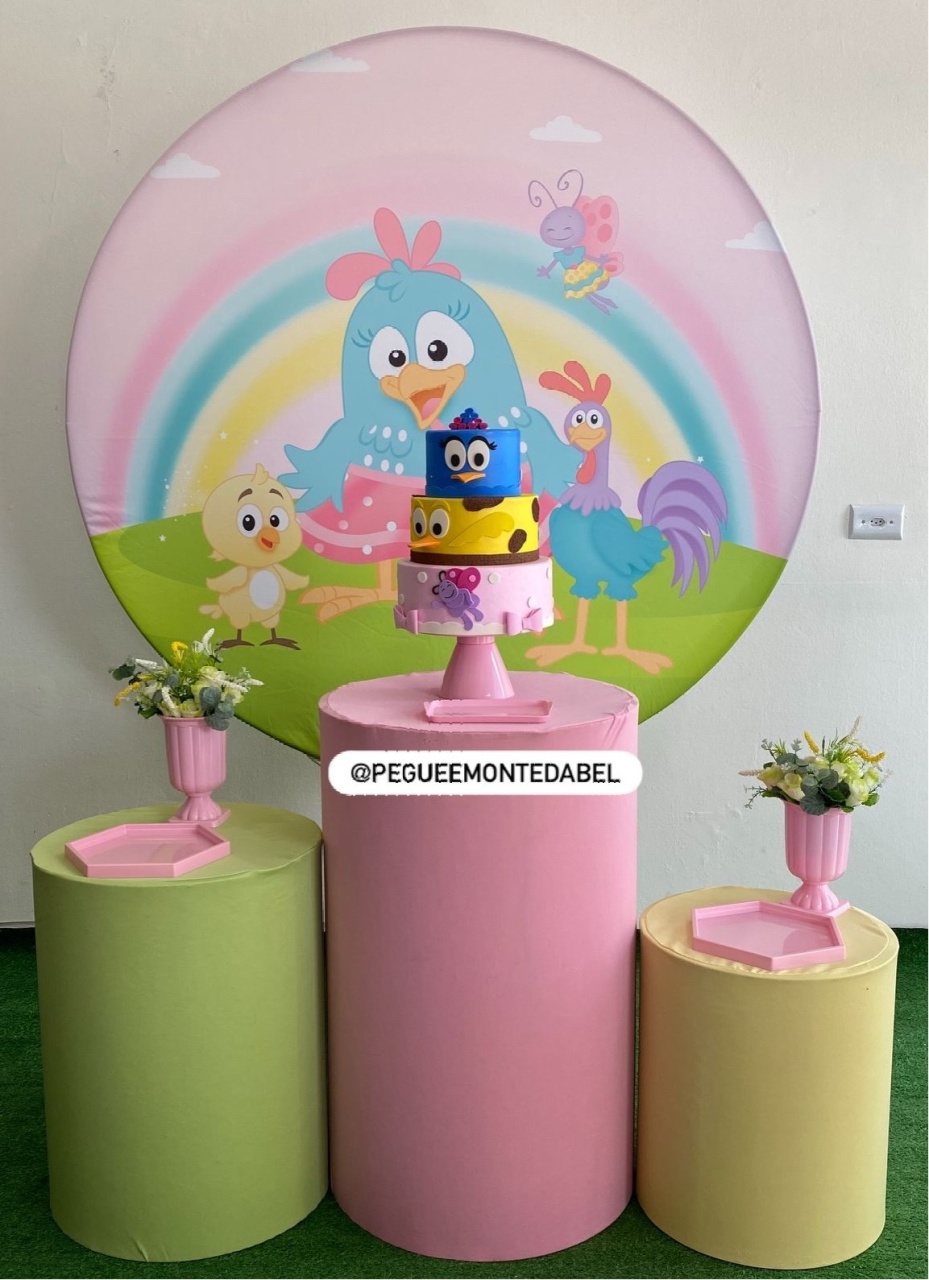 Tema Galinha Pintadinha Candy Kit 2  - PEGUEEMONTEDABEL