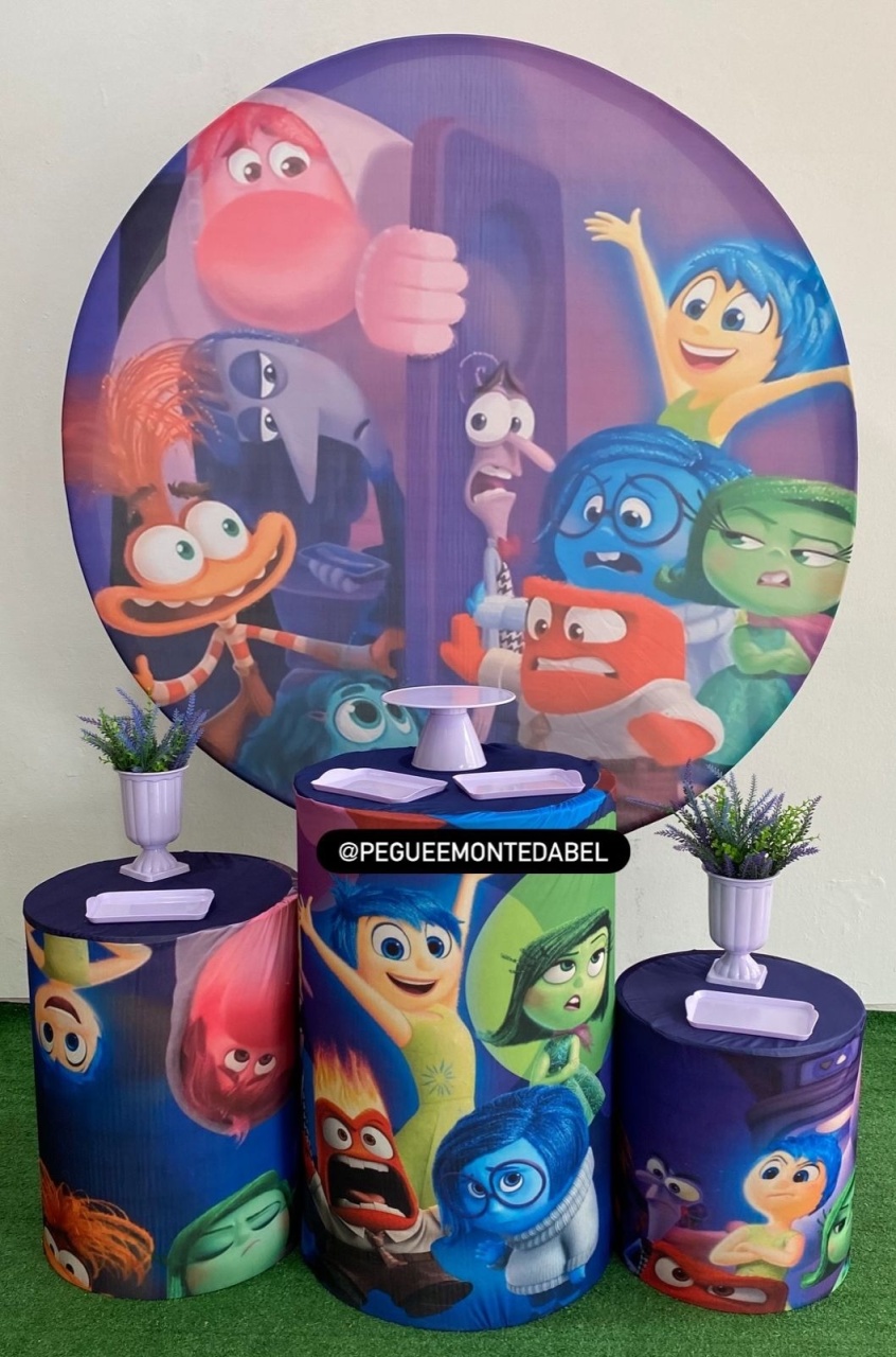 Tema Divertidamente Kit 1 - PEGUEEMONTEDABEL