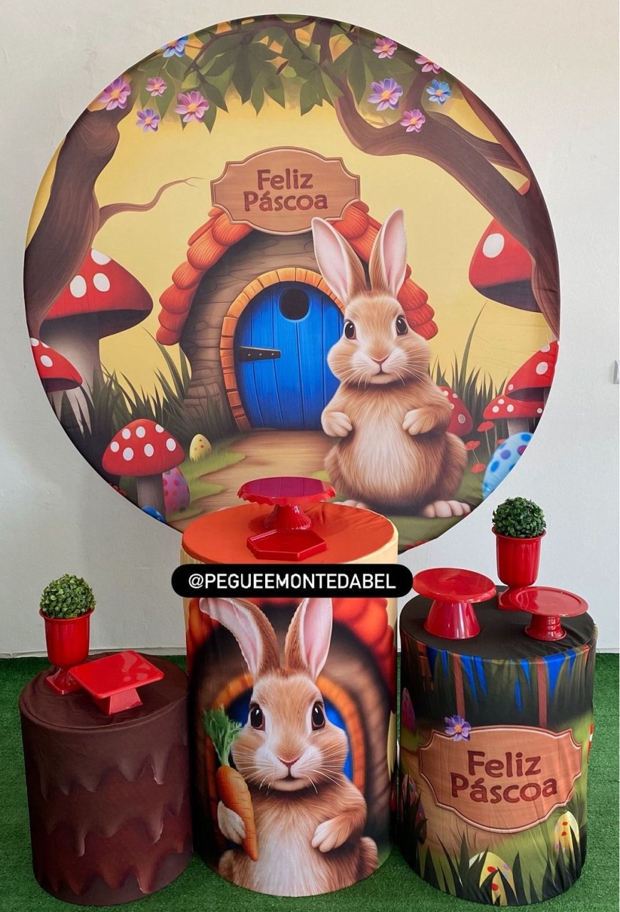 Tema Páscoa Kit 1  - PEGUEEMONTEDABEL
