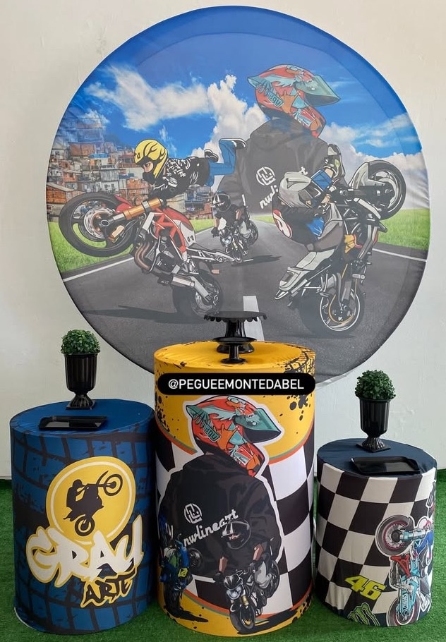 Tema Moto Grau  Kit1 - PEGUEEMONTEDABEL