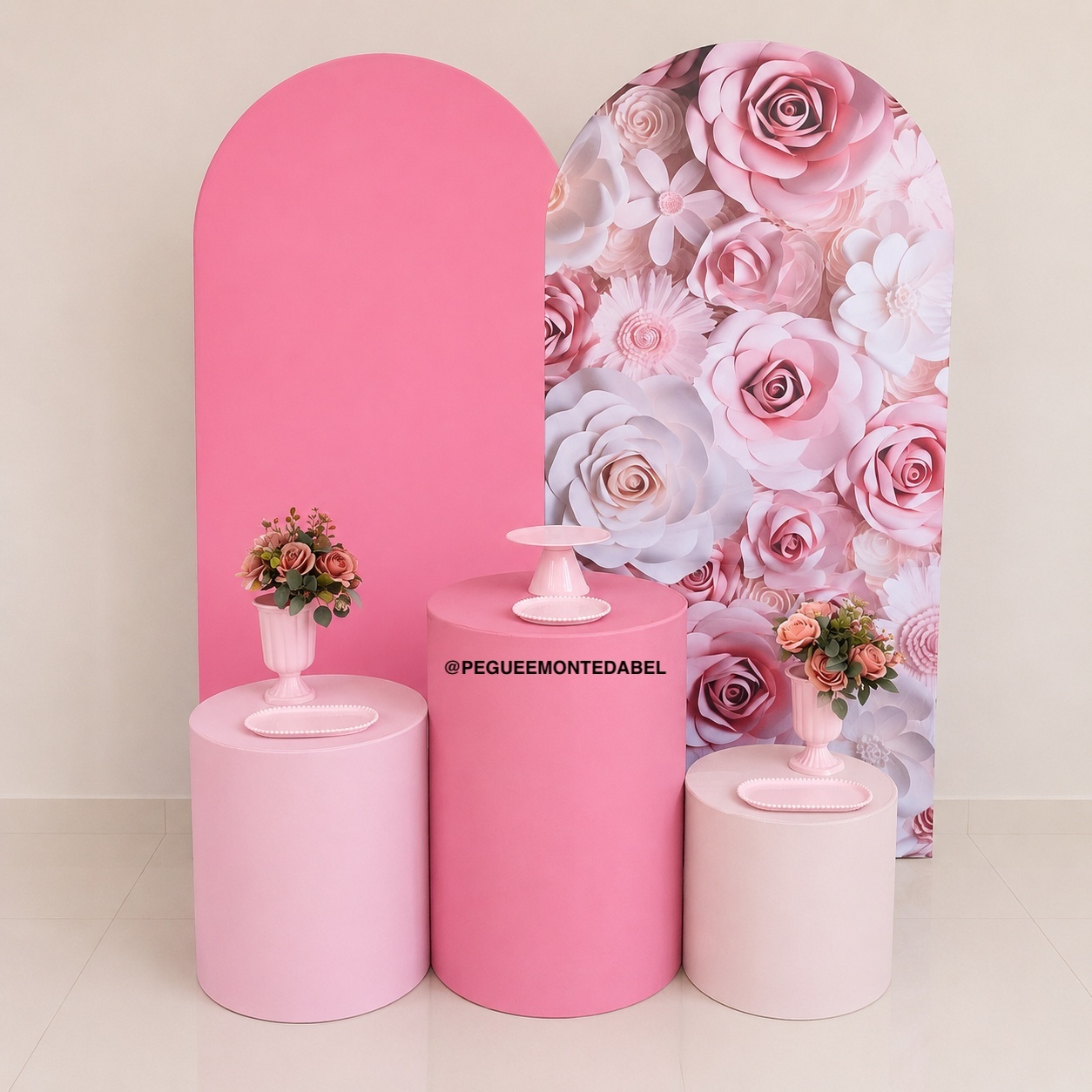 Adulto Floral Rosa.. - PEGUEEMONTEDABEL
