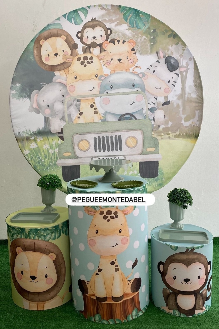 Tema Safari Kit 1  - PEGUEEMONTEDABEL