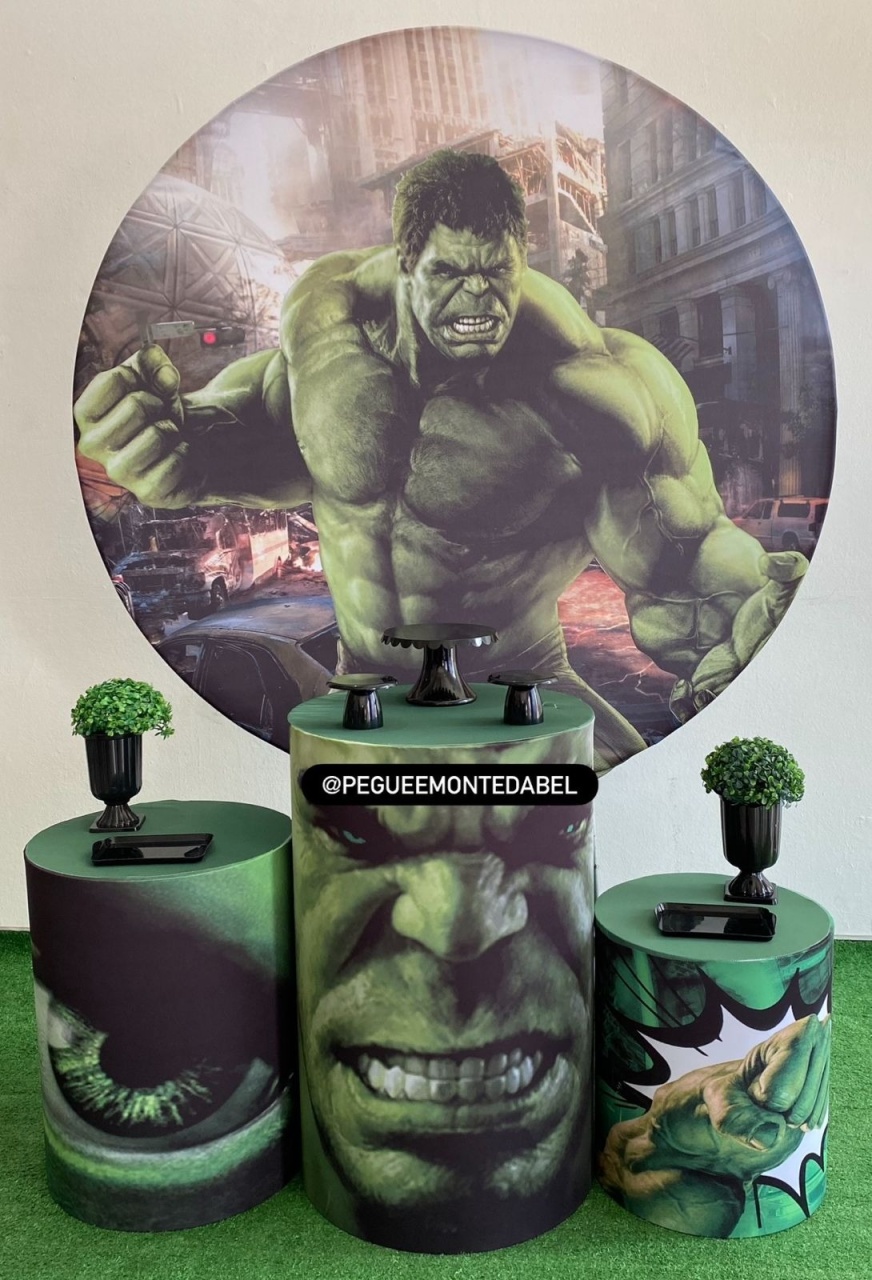 Tema Hulk Kit 1  - PEGUEEMONTEDABEL