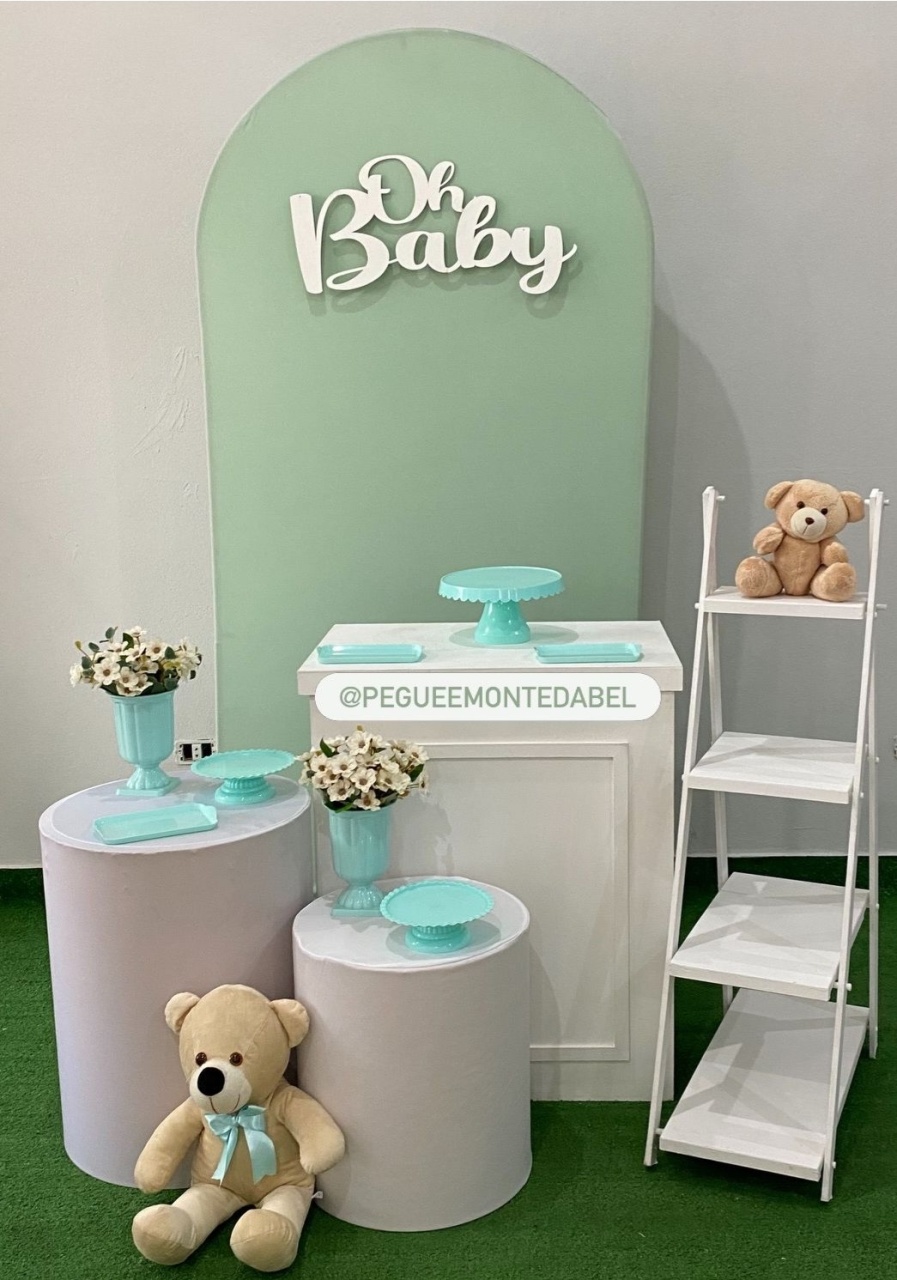 Chá de Bebê Verde Erva Doce  - PEGUEEMONTEDABEL