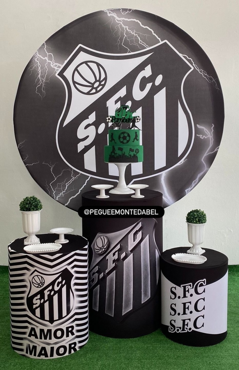 Tema Santos S.f.c Kit 2  - PEGUEEMONTEDABEL