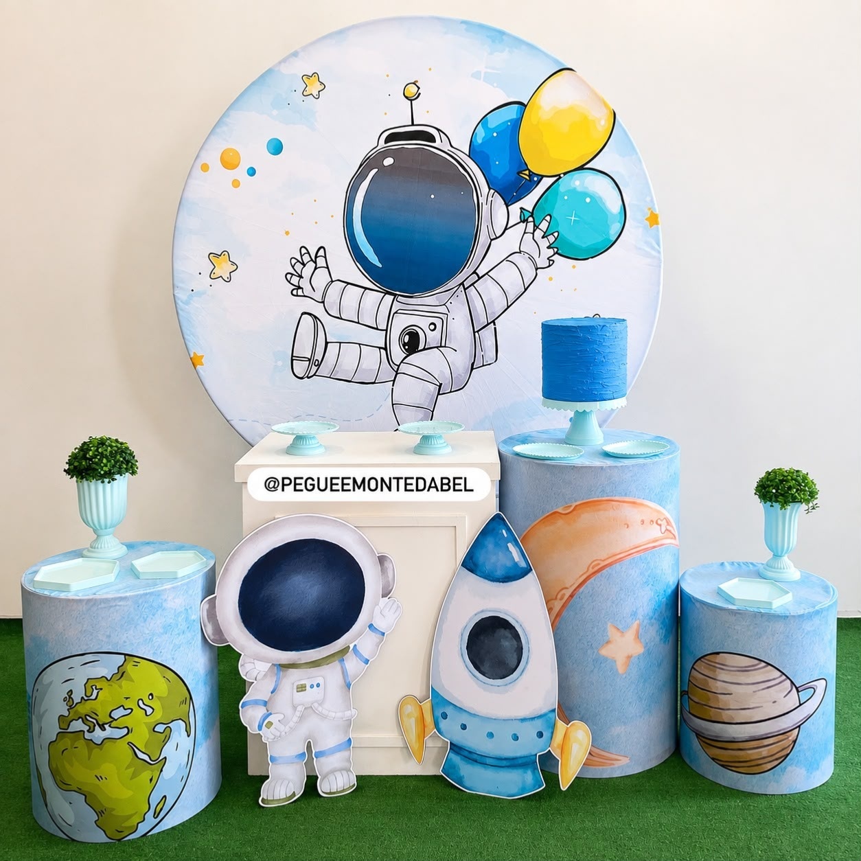 Tema Astronauta Kit 3 - PEGUEEMONTEDABEL