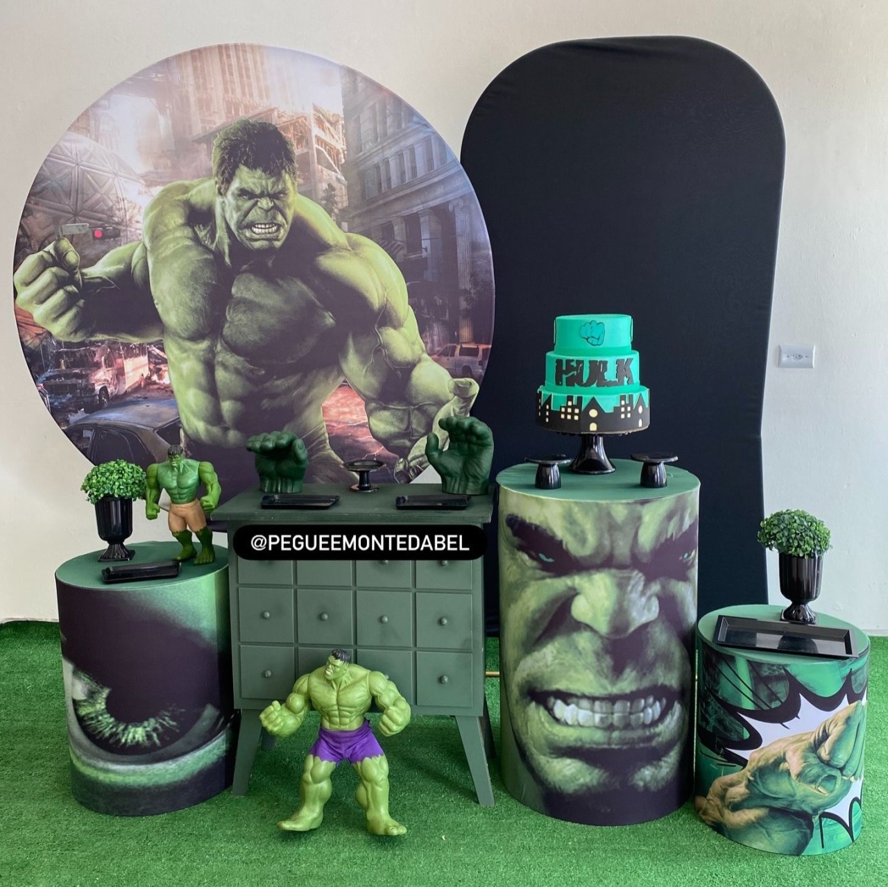 Tema Hulk Kit 4  - PEGUEEMONTEDABEL