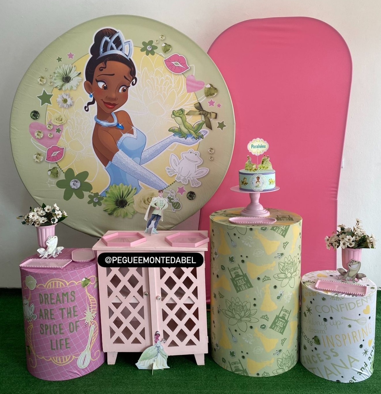 Tema A Princesa E O Sapo Kit 4 - PEGUEEMONTEDABEL