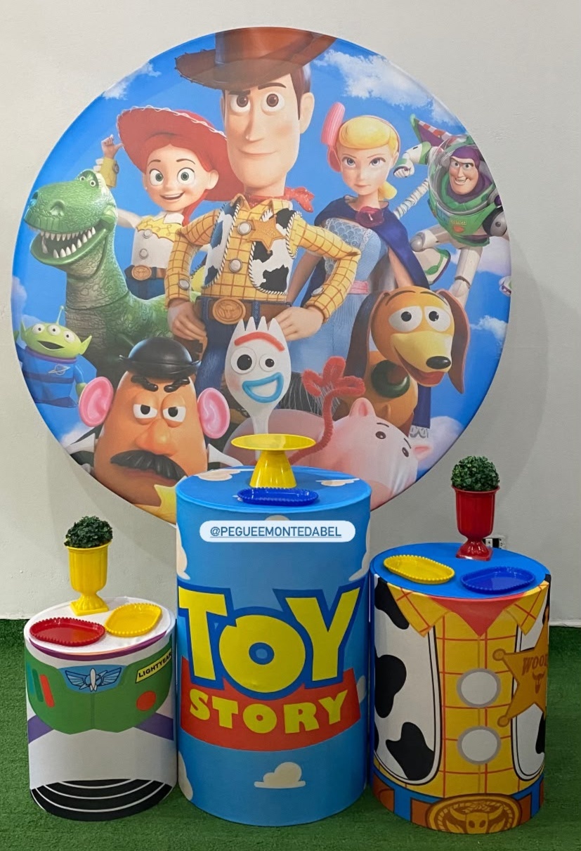 Tema Toy Story - PEGUEEMONTEDABEL