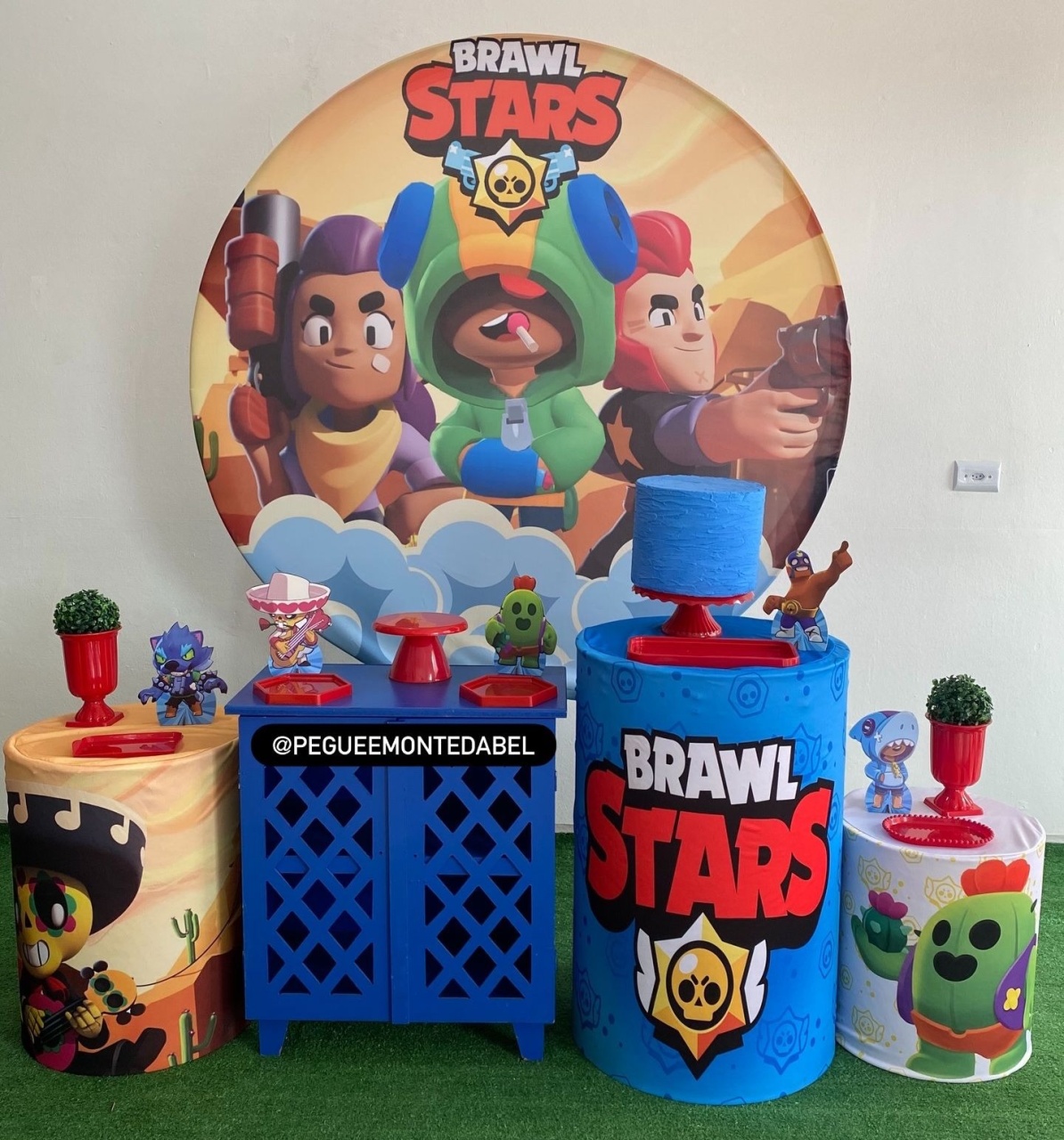 Tema Brawl Stars Kit 3  - PEGUEEMONTEDABEL