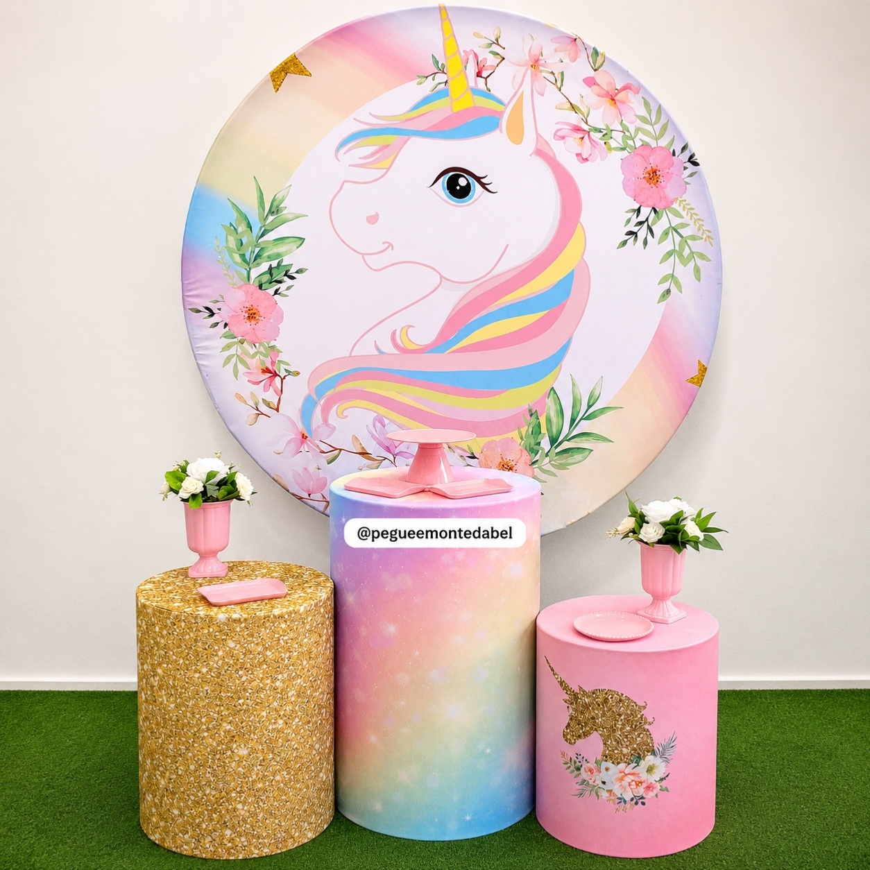 Tema Unicornio Kit 1  - PEGUEEMONTEDABEL