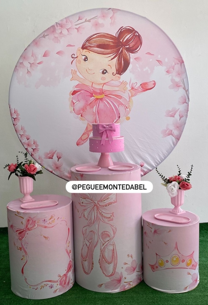 Tema Bailarina Kit 2 - PEGUEEMONTEDABEL