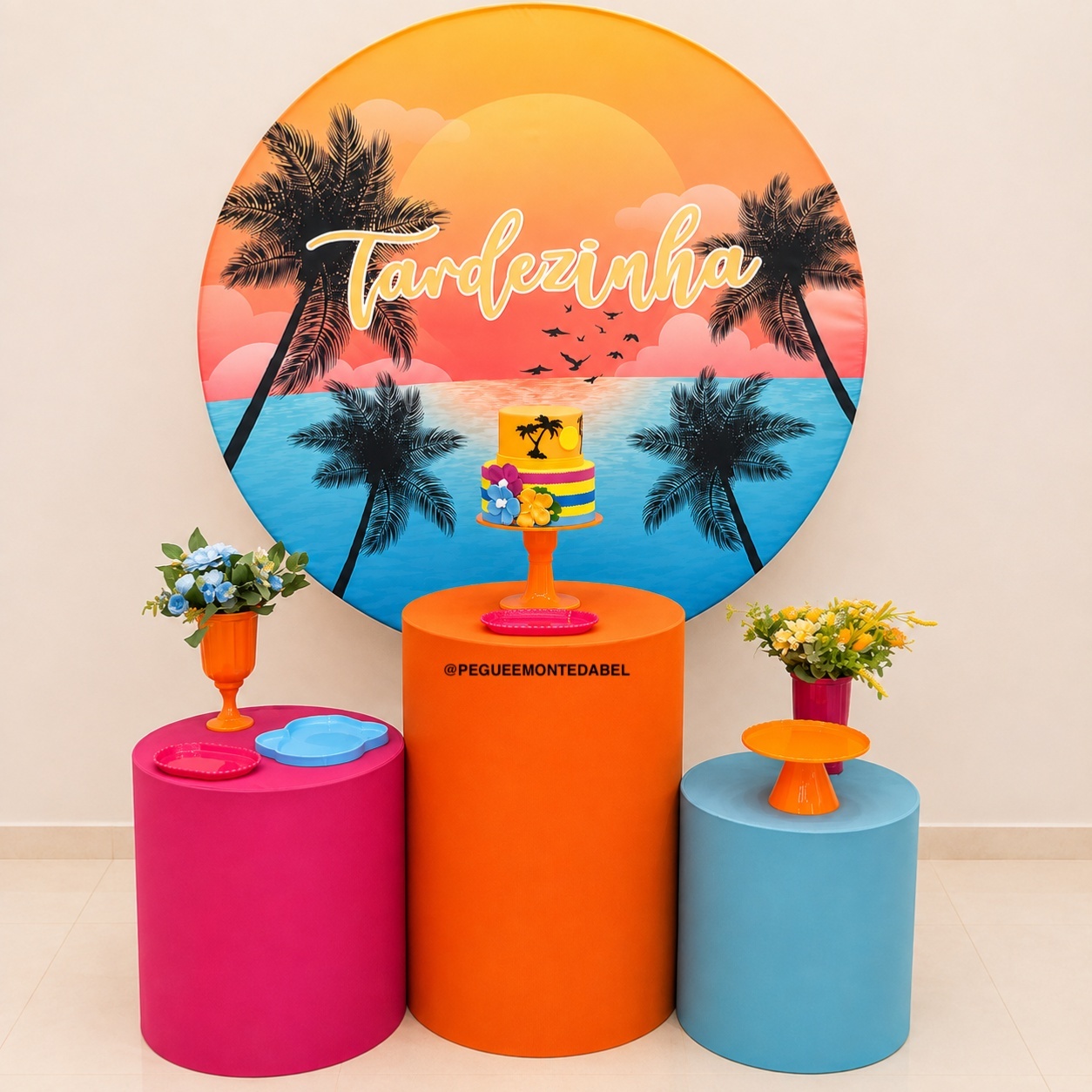 Tema Tardezinha Kit 2 - PEGUEEMONTEDABEL