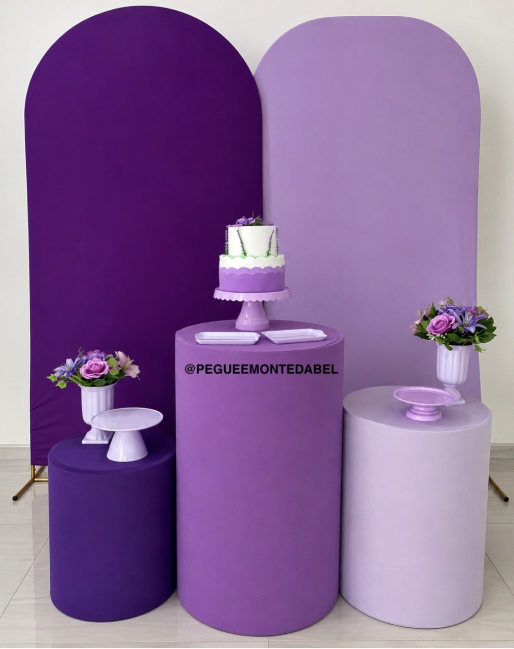 Adulto Lilas  - PEGUEEMONTEDABEL