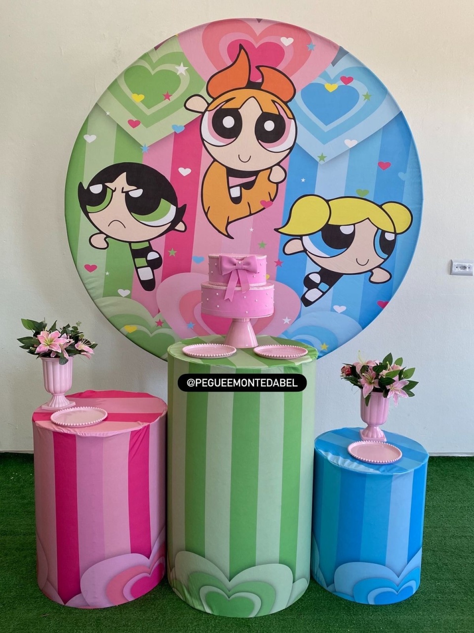 Tema Meninas Super Poderosas Kit 2  - PEGUEEMONTEDABEL