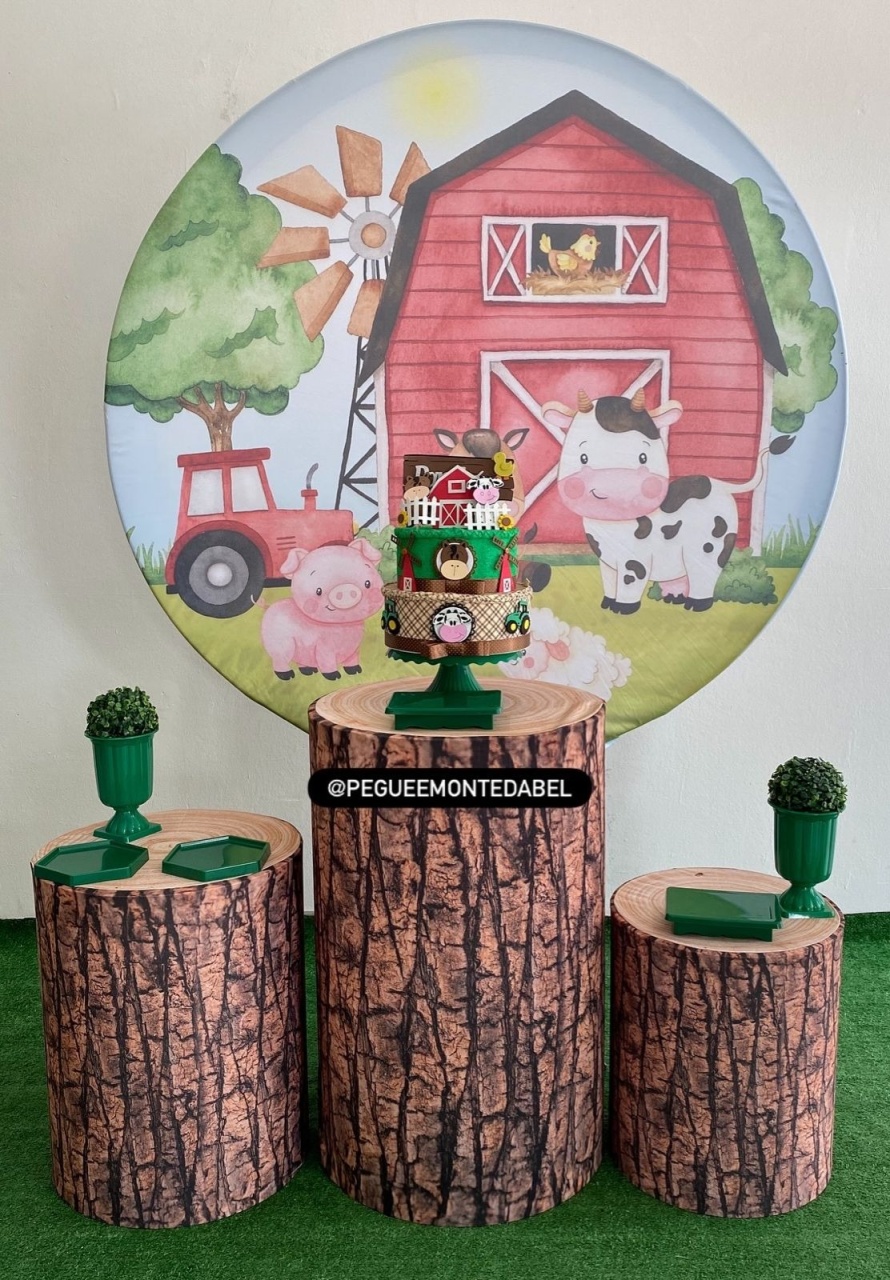 Fazendinha Menino Kit 2 - PEGUEEMONTEDABEL