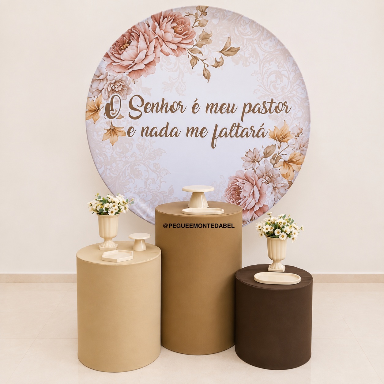 O Senhor É O Meu Pastor E Nada Me Faltará  Kit 1 - PEGUEEMONTEDABEL