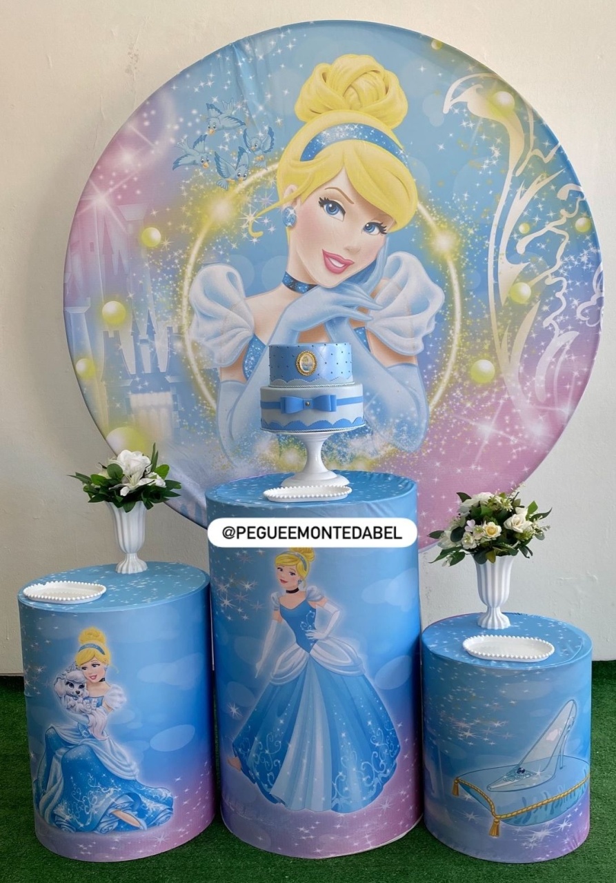 Tema Kit Cinderela Kit 2  - PEGUEEMONTEDABEL