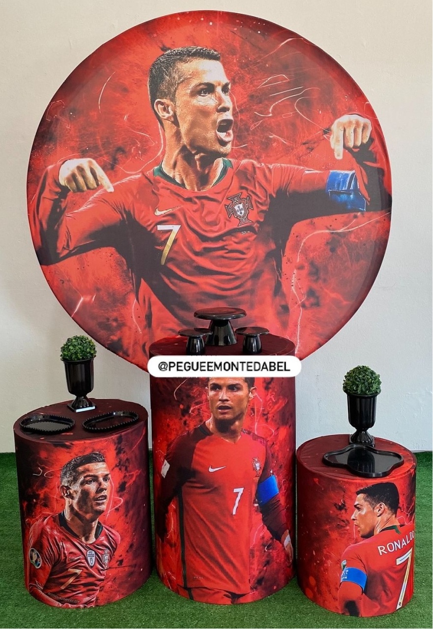 Tema Cristiano Ronaldo Kit 1 - PEGUEEMONTEDABEL