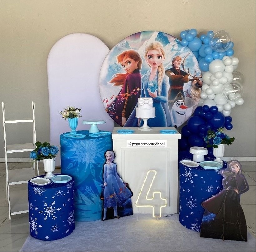 Frozen Decoração  - PEGUEEMONTEDABEL
