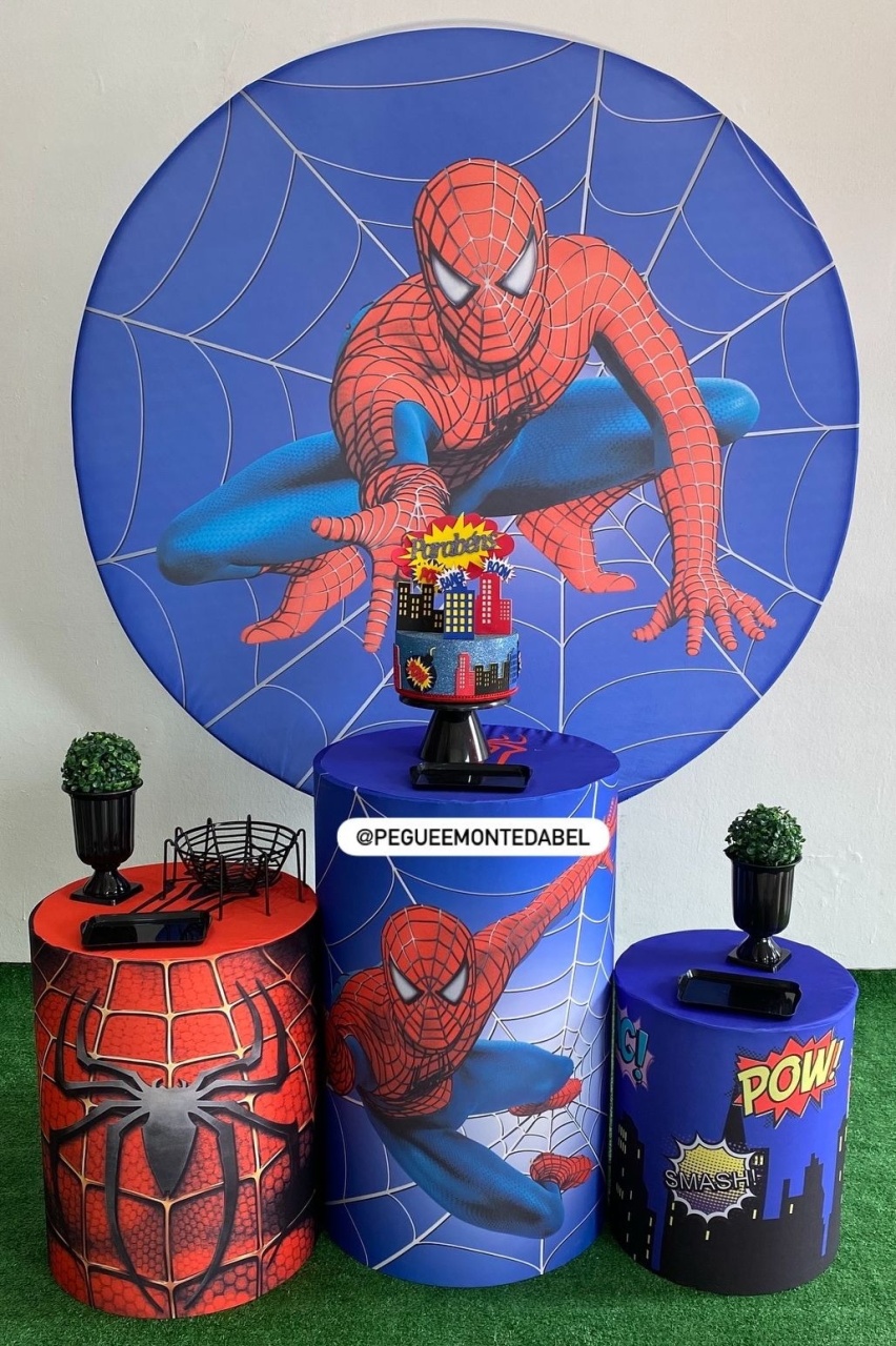 Tema Homem Aranha Kit 2  - PEGUEEMONTEDABEL