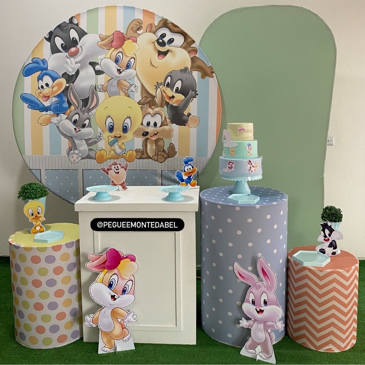 Tema Looney Tunes Kit 4  - PEGUEEMONTEDABEL