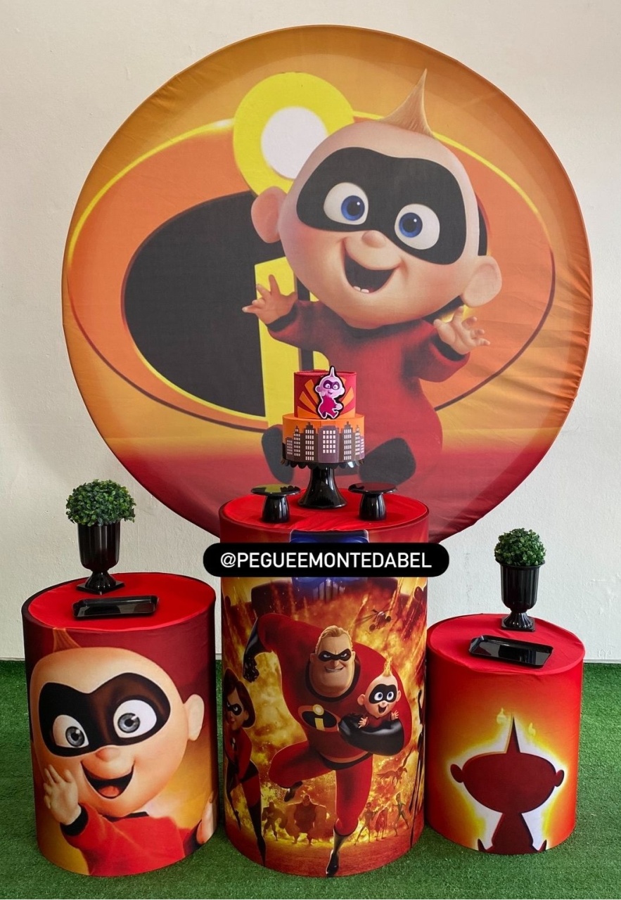 Tema Zeze Os Incriveis Kit 2   - PEGUEEMONTEDABEL