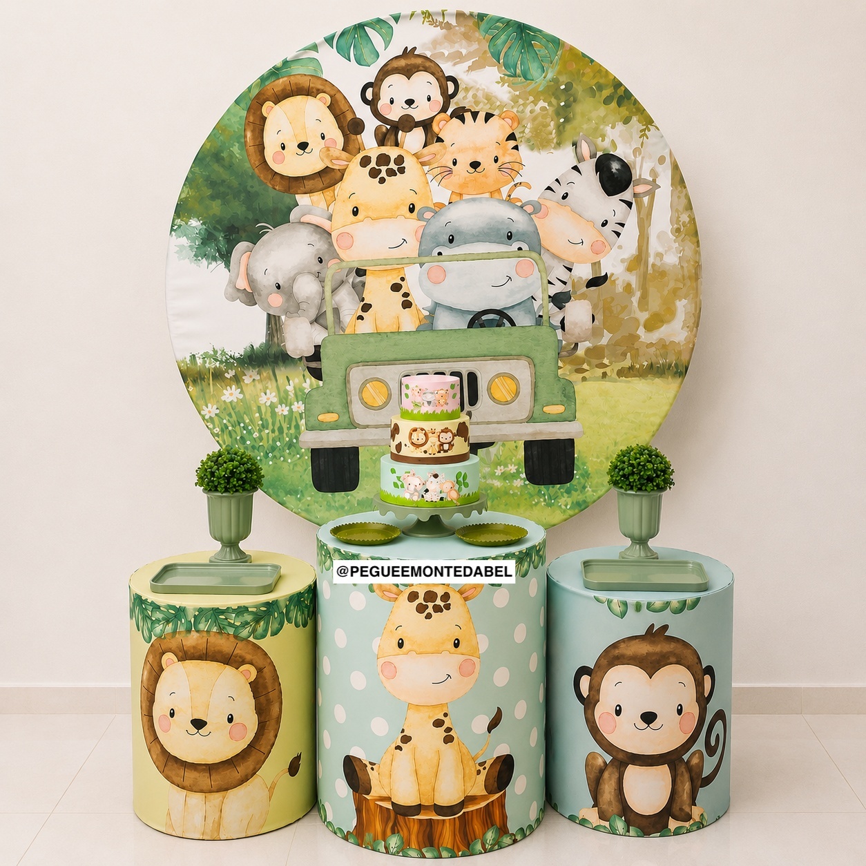 Tema Safari Kit 2 - PEGUEEMONTEDABEL