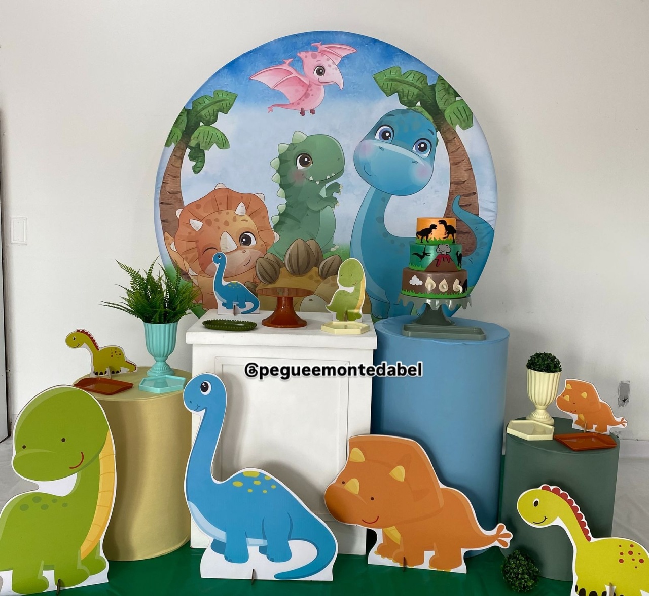 Tema Baby Dino Kit 3  - PEGUEEMONTEDABEL