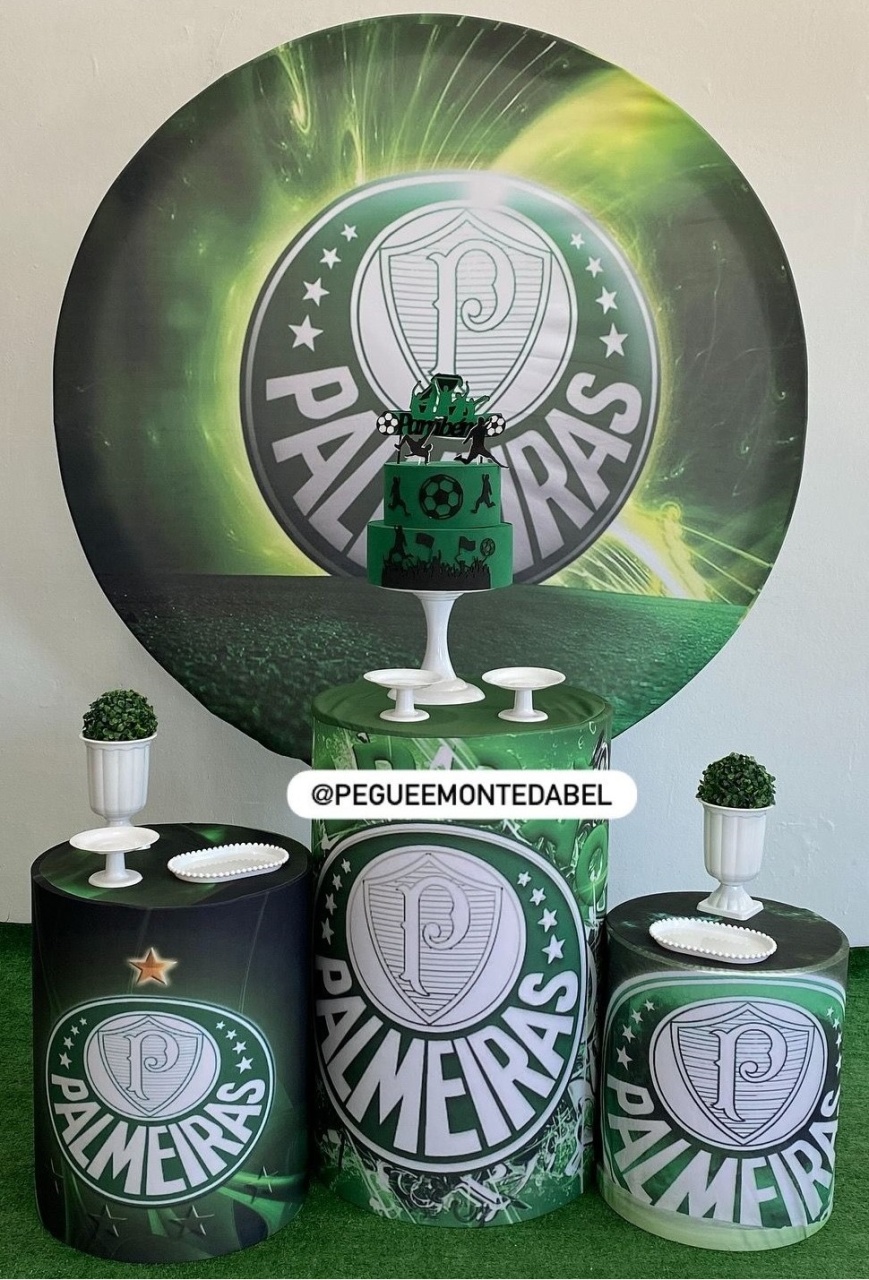 Tema Palmeiras Kit 2  - PEGUEEMONTEDABEL