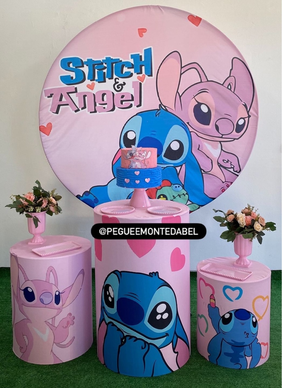 Tema Stitch E Angel Kit 2  - PEGUEEMONTEDABEL