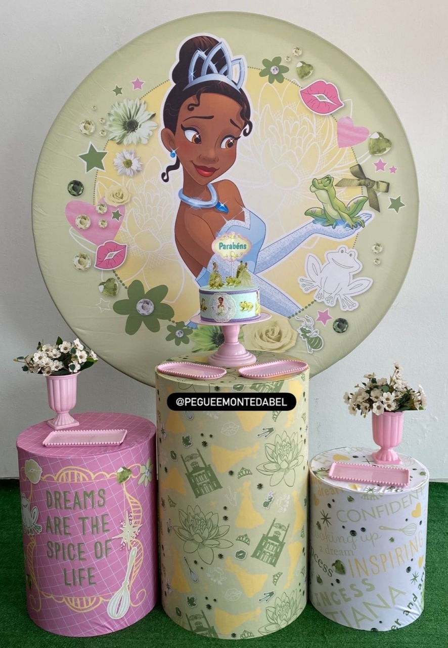 Tema A Princesa E O Sapo Kit 2 - PEGUEEMONTEDABEL