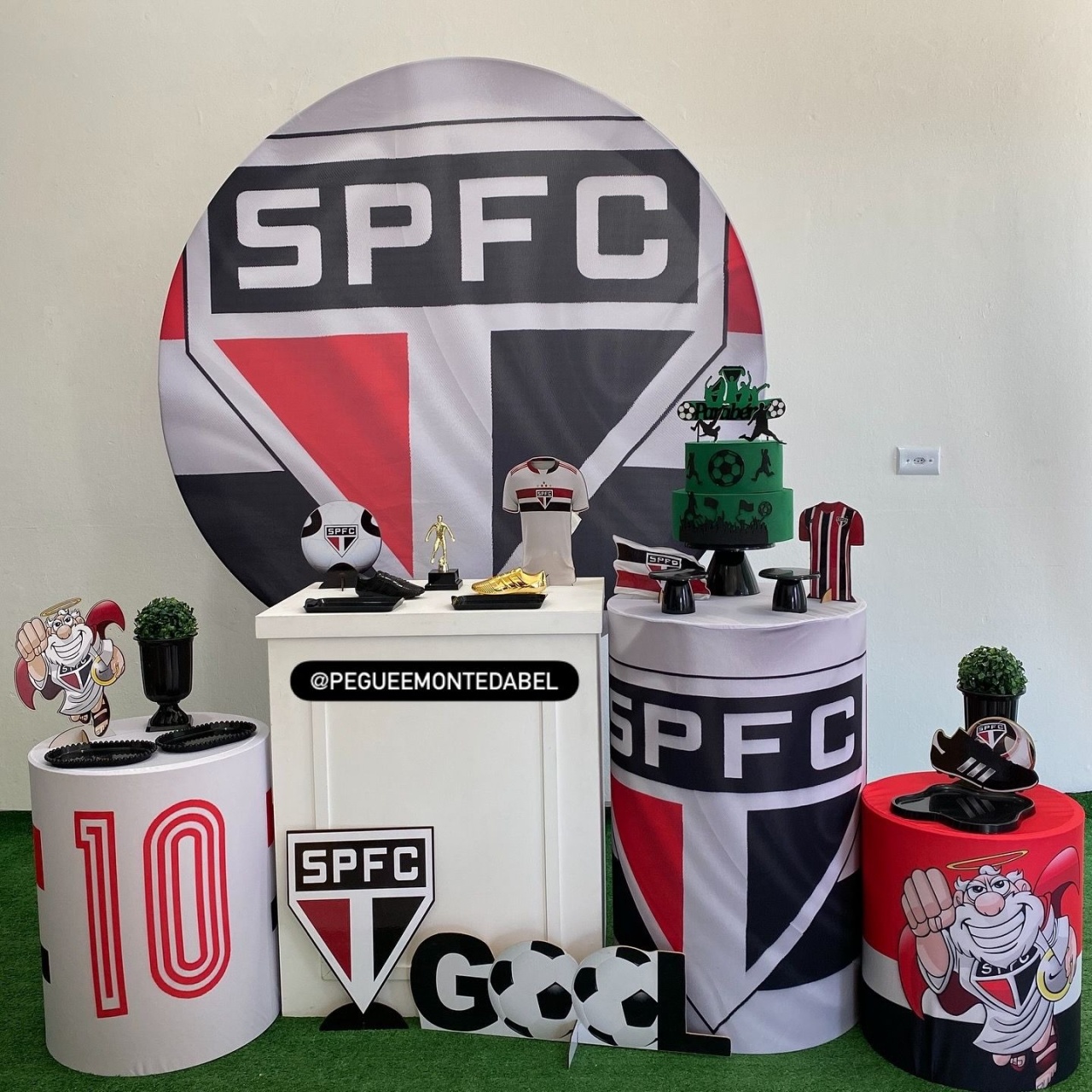 Tema São Paulo Kit 3  - PEGUEEMONTEDABEL