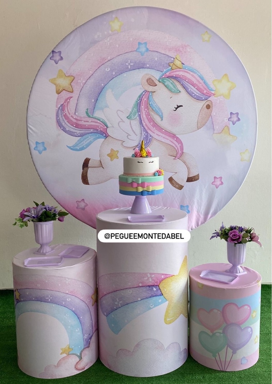 Tema Unicornio Baby Kit 2  - PEGUEEMONTEDABEL