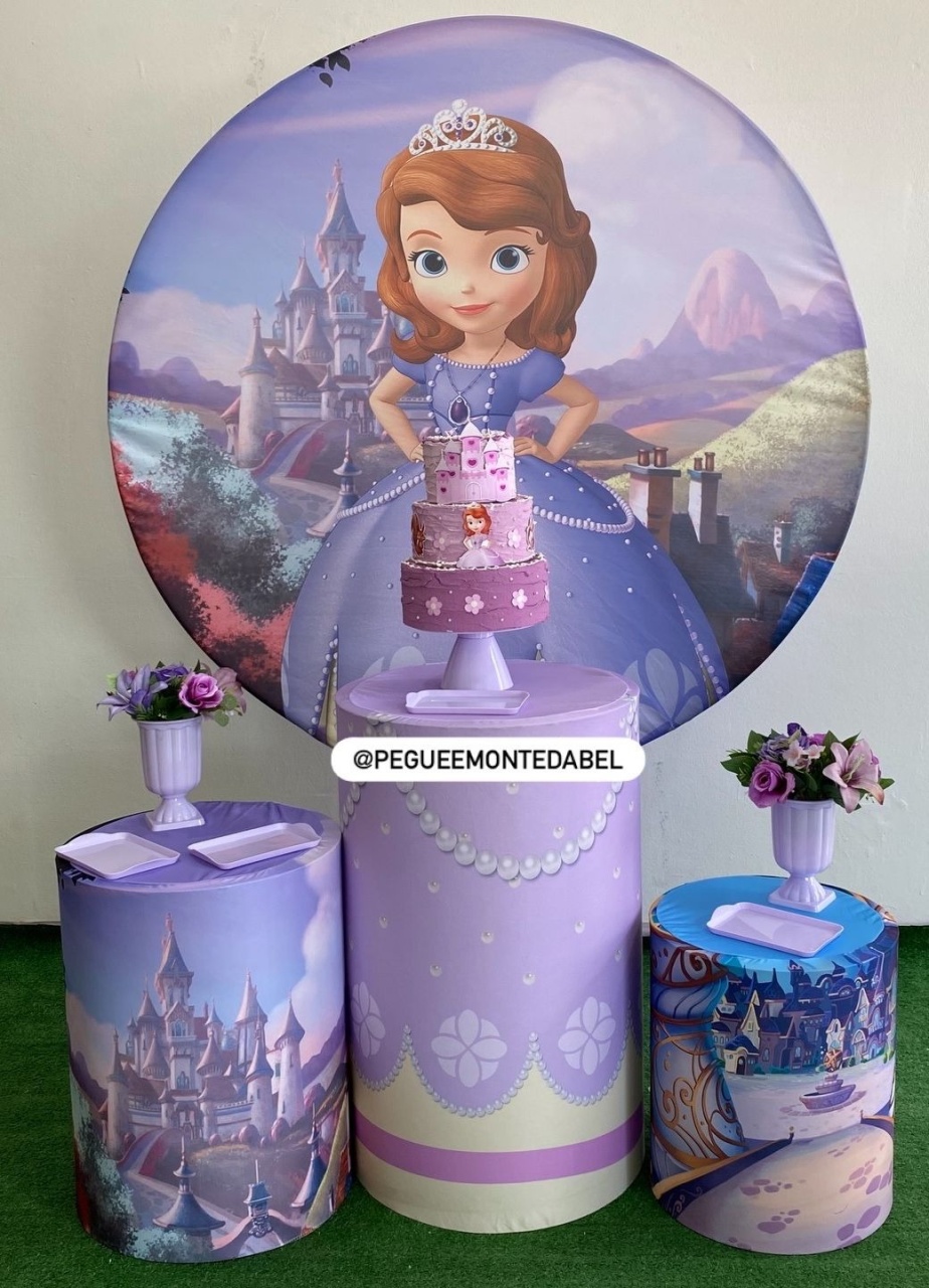 Tema Princesa Sofia Kit 2 - PEGUEEMONTEDABEL