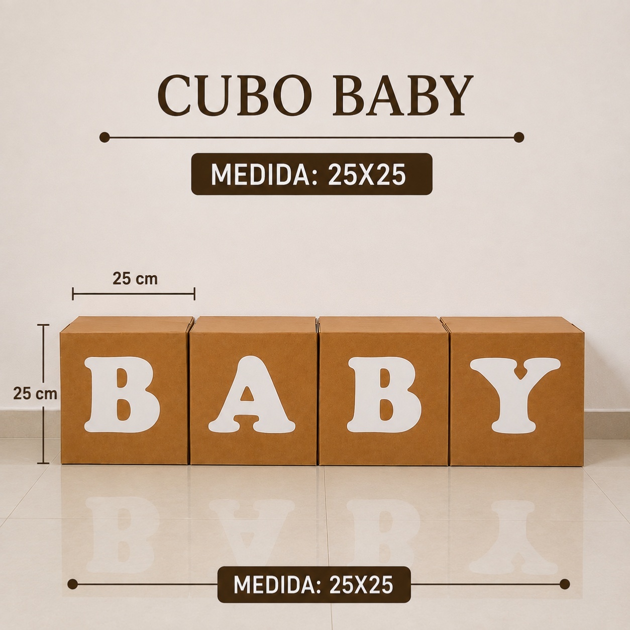 Baby Cubo Madeira - PEGUEEMONTEDABEL